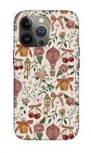 Load image into Gallery viewer, Vintage Valentine's Pattern - Phone Case