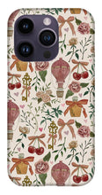 Load image into Gallery viewer, Vintage Valentine's Pattern - Phone Case