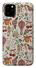 Load image into Gallery viewer, Vintage Valentine's Pattern - Phone Case