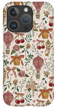 Load image into Gallery viewer, Vintage Valentine&#39;s Pattern - Phone Case