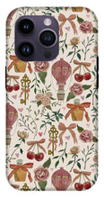 Load image into Gallery viewer, Vintage Valentine's Pattern - Phone Case