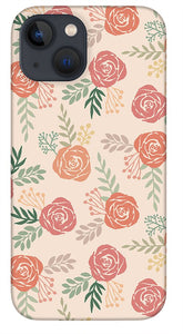 Warm Floral Pattern - Phone Case