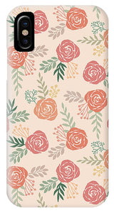 Warm Floral Pattern - Phone Case