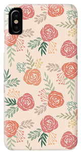 Warm Floral Pattern - Phone Case