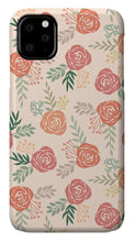 Load image into Gallery viewer, Warm Floral Pattern - Phone Case
