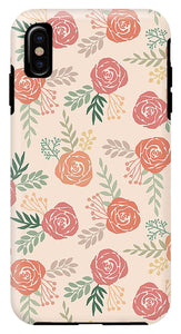 Warm Floral Pattern - Phone Case