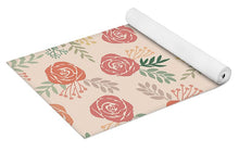 Load image into Gallery viewer, Warm Floral Pattern - Yoga Mat