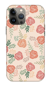Warm Floral Pattern - Phone Case