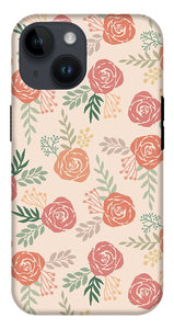 Warm Floral Pattern - Phone Case