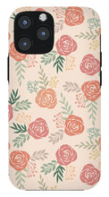 Load image into Gallery viewer, Warm Floral Pattern - Phone Case