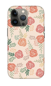 Warm Floral Pattern - Phone Case