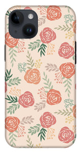 Warm Floral Pattern - Phone Case