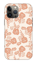 Load image into Gallery viewer, Warm Orange Floral Pattern - Phone Case