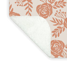 Load image into Gallery viewer, Warm Orange Floral Pattern - Blanket