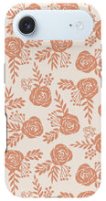 Load image into Gallery viewer, Warm Orange Floral Pattern - Phone Case