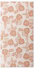 Load image into Gallery viewer, Warm Orange Floral Pattern - Beach Towel