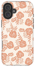 Load image into Gallery viewer, Warm Orange Floral Pattern - Phone Case