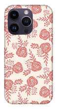 Load image into Gallery viewer, Warm Pink Floral Pattern - Phone Case