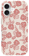 Load image into Gallery viewer, Warm Pink Floral Pattern - Phone Case