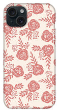 Load image into Gallery viewer, Warm Pink Floral Pattern - Phone Case