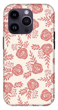 Load image into Gallery viewer, Warm Pink Floral Pattern - Phone Case