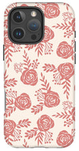 Load image into Gallery viewer, Warm Pink Floral Pattern - Phone Case