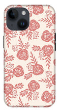 Load image into Gallery viewer, Warm Pink Floral Pattern - Phone Case