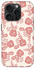 Load image into Gallery viewer, Warm Pink Floral Pattern - Phone Case