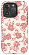 Load image into Gallery viewer, Warm Pink Floral Pattern - Phone Case