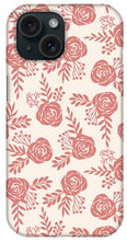 Load image into Gallery viewer, Warm Pink Floral Pattern - Phone Case