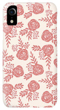 Load image into Gallery viewer, Warm Pink Floral Pattern - Phone Case