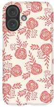 Load image into Gallery viewer, Warm Pink Floral Pattern - Phone Case