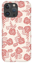 Load image into Gallery viewer, Warm Pink Floral Pattern - Phone Case