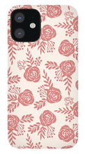Load image into Gallery viewer, Warm Pink Floral Pattern - Phone Case