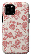 Load image into Gallery viewer, Warm Pink Floral Pattern - Phone Case