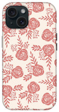 Load image into Gallery viewer, Warm Pink Floral Pattern - Phone Case