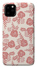 Load image into Gallery viewer, Warm Pink Floral Pattern - Phone Case