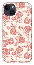 Load image into Gallery viewer, Warm Pink Floral Pattern - Phone Case