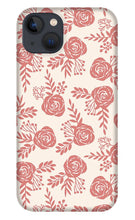 Load image into Gallery viewer, Warm Pink Floral Pattern - Phone Case