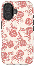 Load image into Gallery viewer, Warm Pink Floral Pattern - Phone Case