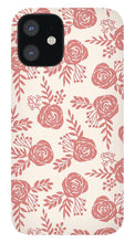 Load image into Gallery viewer, Warm Pink Floral Pattern - Phone Case