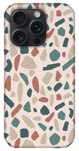 Load image into Gallery viewer, Warm Terrazzo Pattern - Phone Case