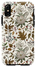 Load image into Gallery viewer, Watercolor Fall Leaves and Flowers Pattern - Phone Case