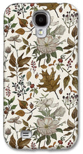 Load image into Gallery viewer, Watercolor Fall Leaves and Flowers Pattern - Phone Case