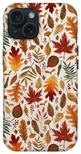 Load image into Gallery viewer, Watercolor Fall Leaves - Phone Case