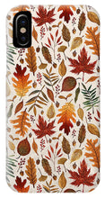 Load image into Gallery viewer, Watercolor Fall Leaves - Phone Case