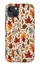 Load image into Gallery viewer, Watercolor Fall Leaves - Phone Case