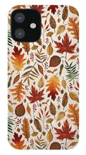 Load image into Gallery viewer, Watercolor Fall Leaves - Phone Case