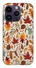 Load image into Gallery viewer, Watercolor Fall Leaves - Phone Case
