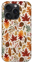 Load image into Gallery viewer, Watercolor Fall Leaves - Phone Case